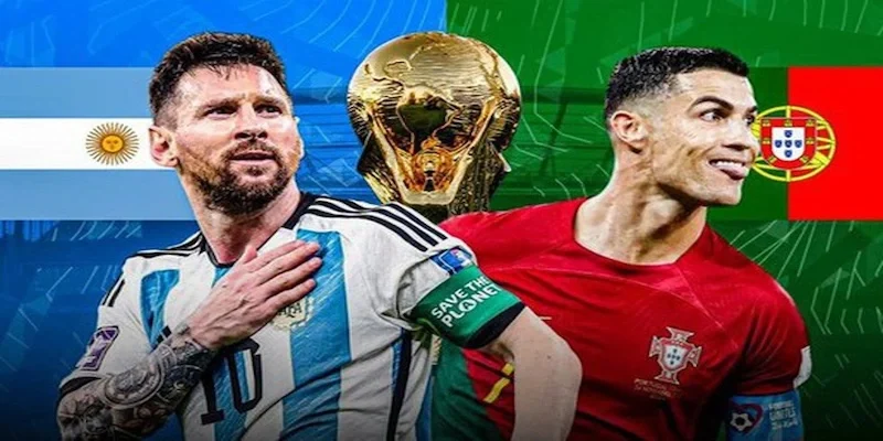 Phong cách thi đấu của Messi với Ronaldo
